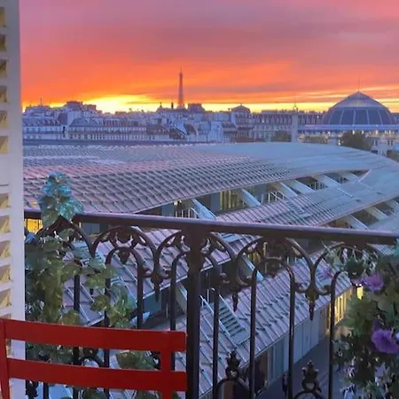Lescostreet-vue Tour Eiffel, Balcon Filant, Hyper-centre Párizs